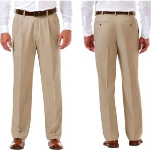 Cool 18 Pro Classic Fit Pleated Waist Pants